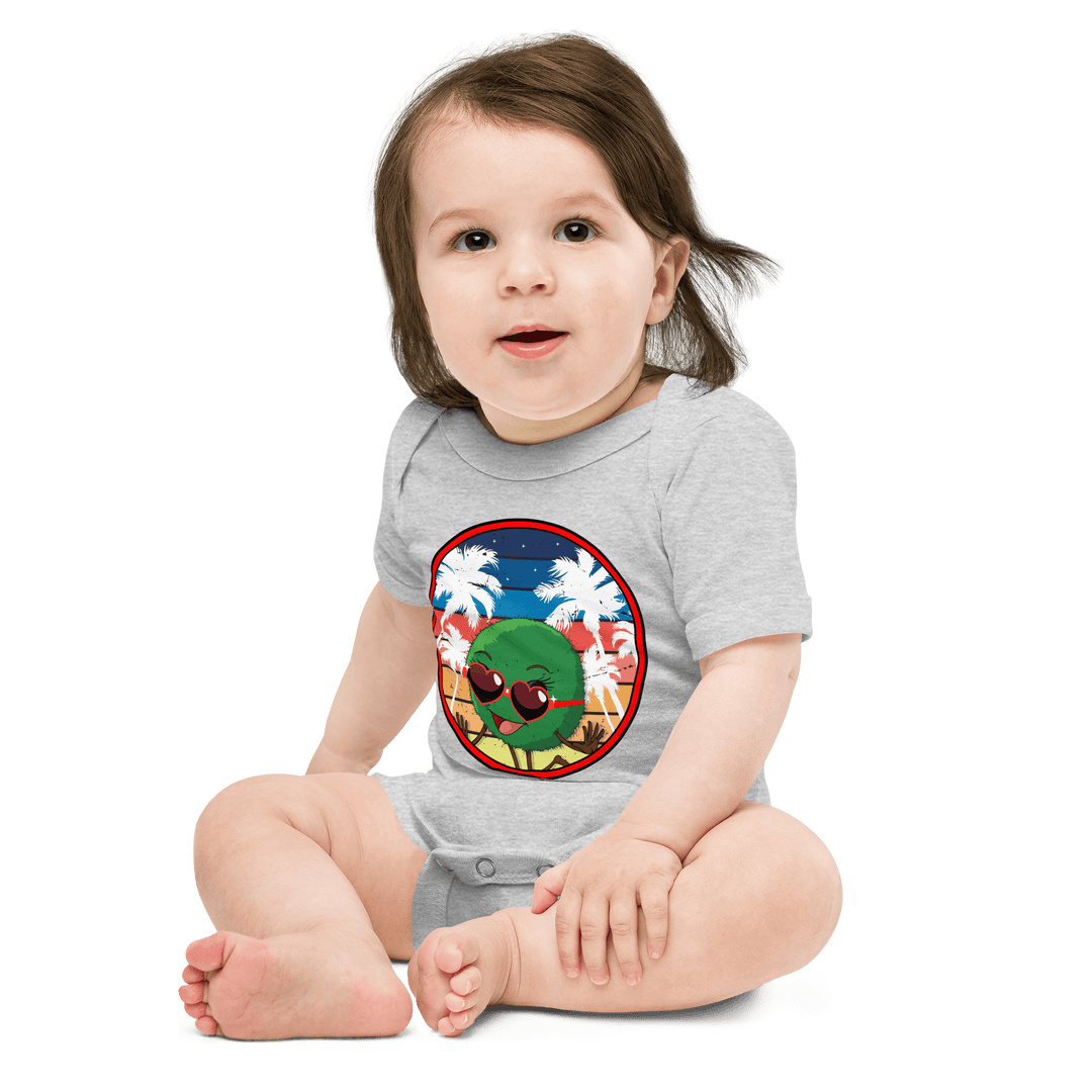 MBP Heart Shades Baby Short Sleeve One Piece