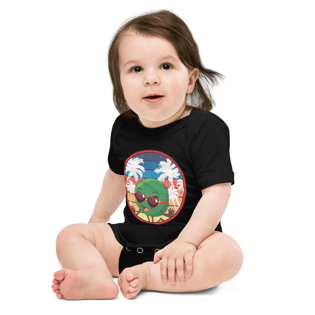 MBP Heart Shades Baby Short Sleeve One Piece