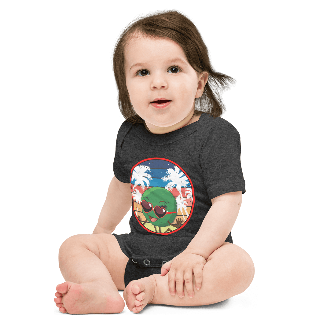 MBP Heart Shades Baby Short Sleeve One Piece