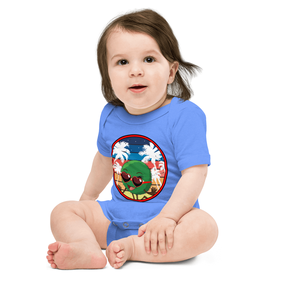 MBP Heart Shades Baby Short Sleeve One Piece