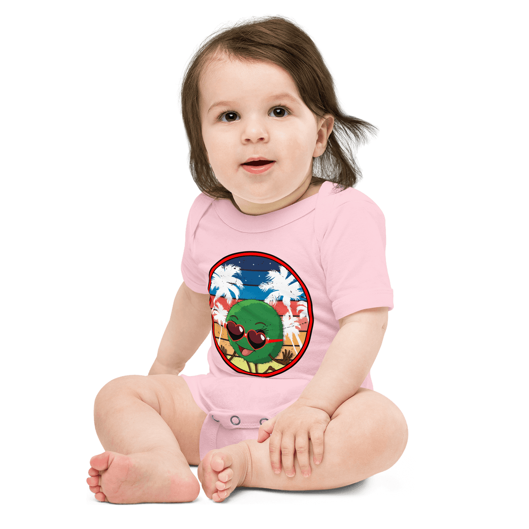 MBP Heart Shades Baby Short Sleeve One Piece