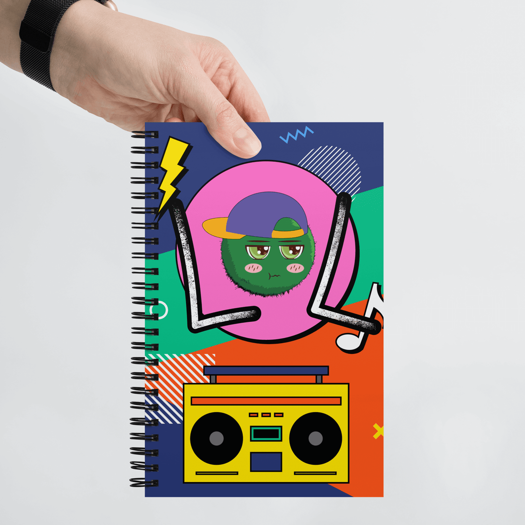 MBP Retro Spiral Notebook