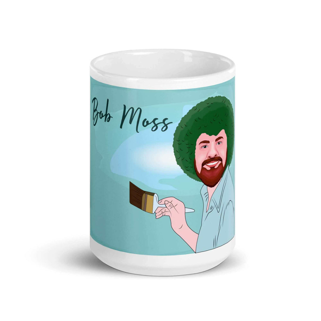 Bob Moss White Glossy Mug