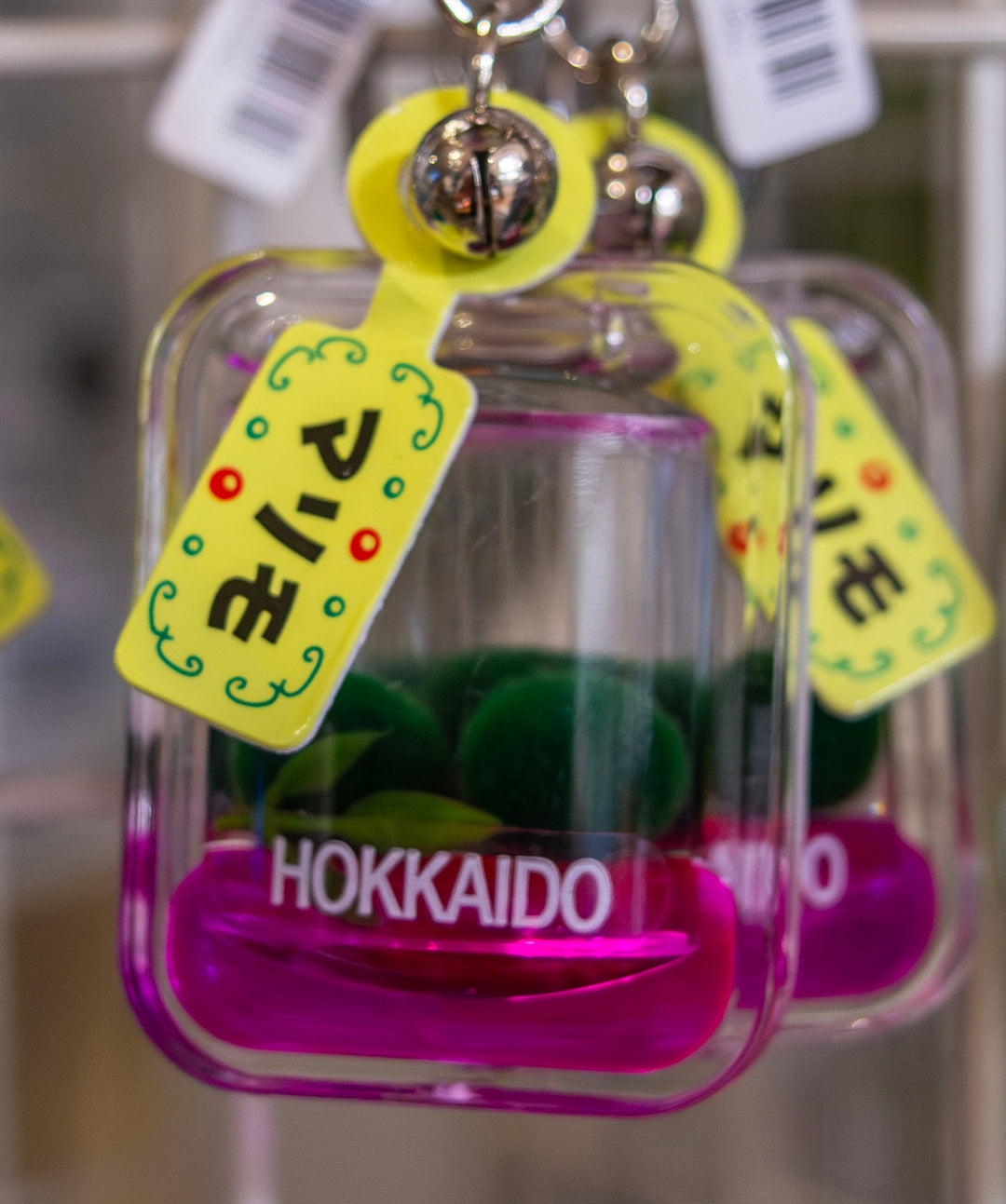 Limited Edition Hokkaido “Floaty Marimo” Keychain – Imported from Japan