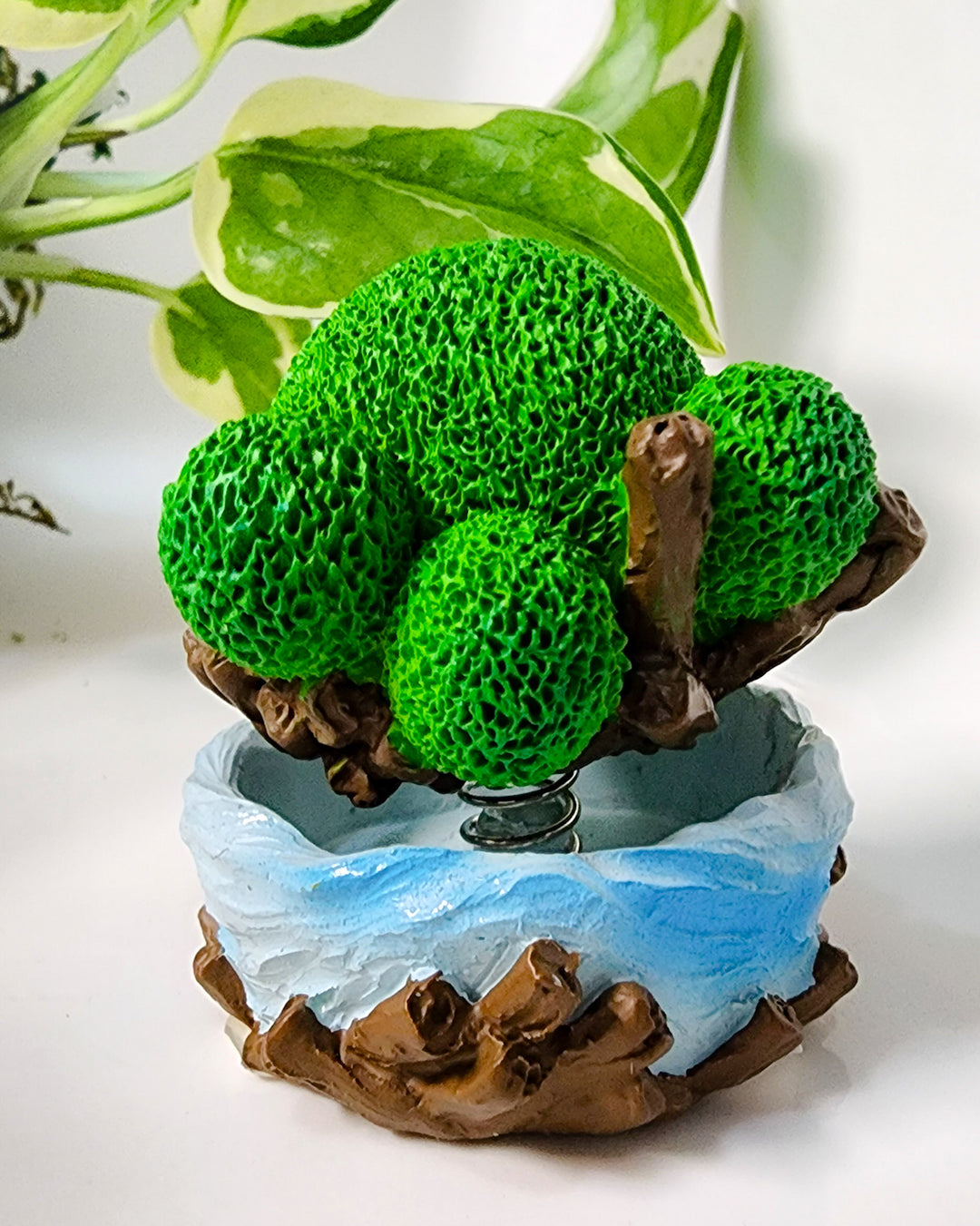 Japanese Marimo Bobble-Head Figurine